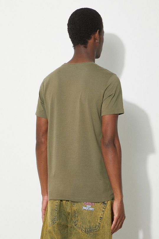 Clothing Fjallraven cotton t-shirt Arctic Fox T-shirt M F87220.625 green