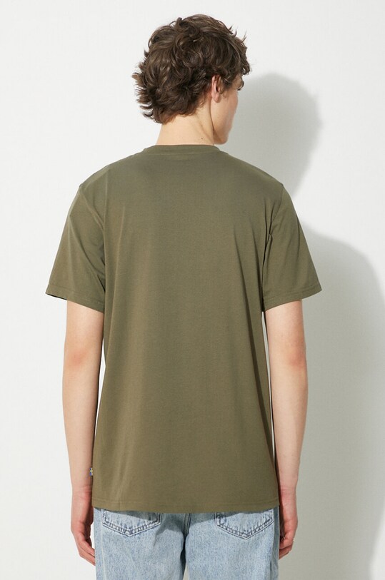 Одяг Футболка Fjallraven Lush Logo T-shirt M F12600219.625 зелений