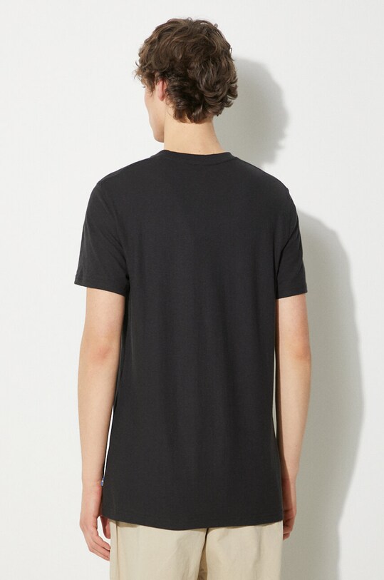 Fjallraven tricou Hemp Blend T-shirt M F12600215.550 negru SS25