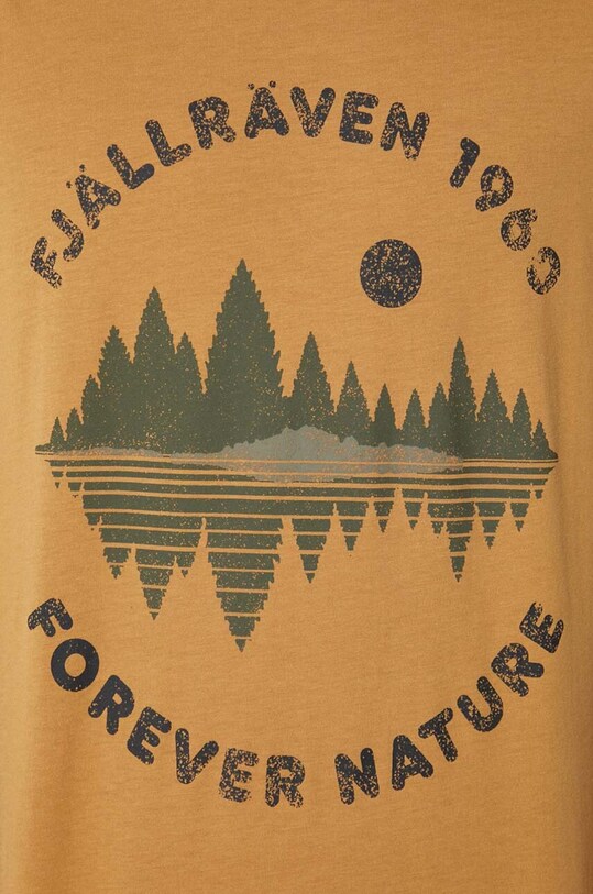Βαμβακερό μπλουζάκι Fjallraven Forest Mirror T-shirt M F87045.232