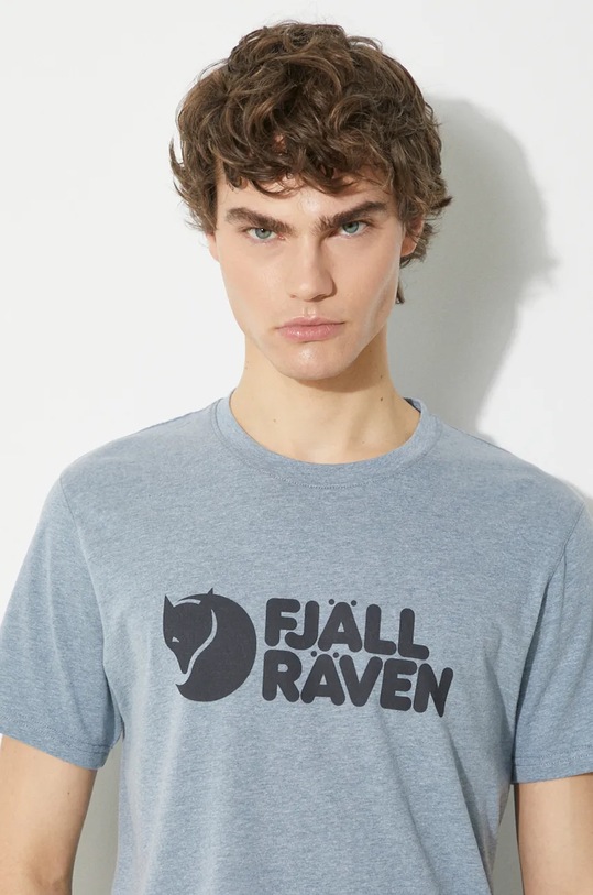 Fjallraven t-shirt Fjällräven Logo T-shirt M F87310.520.999 blue