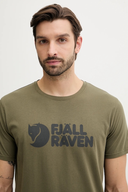 Футболка Fjallraven Fjällräven Logo T-shirt M зелёный F87310.625