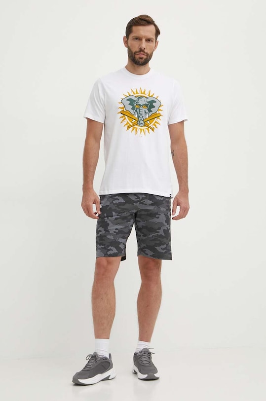 Bavlněné tričko 47 brand MLB Oakland Athletics BC018TEMECH615133WW bílá SS24