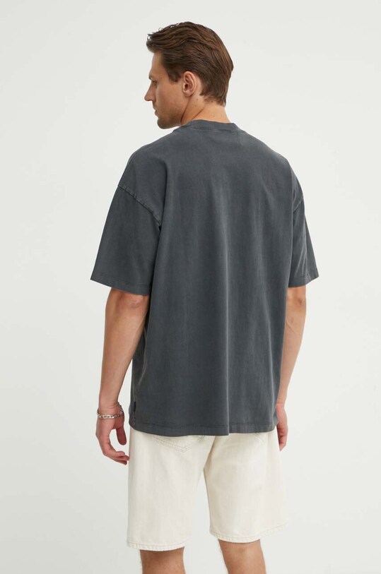 Odzież AllSaints t-shirt bawełniany MONTANA SS CREW MD510Z szary