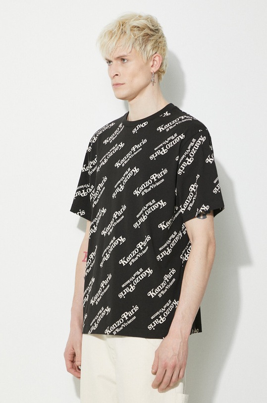 Bavlnené tričko Kenzo by Verdy čierna FE58TS0044SY.99J