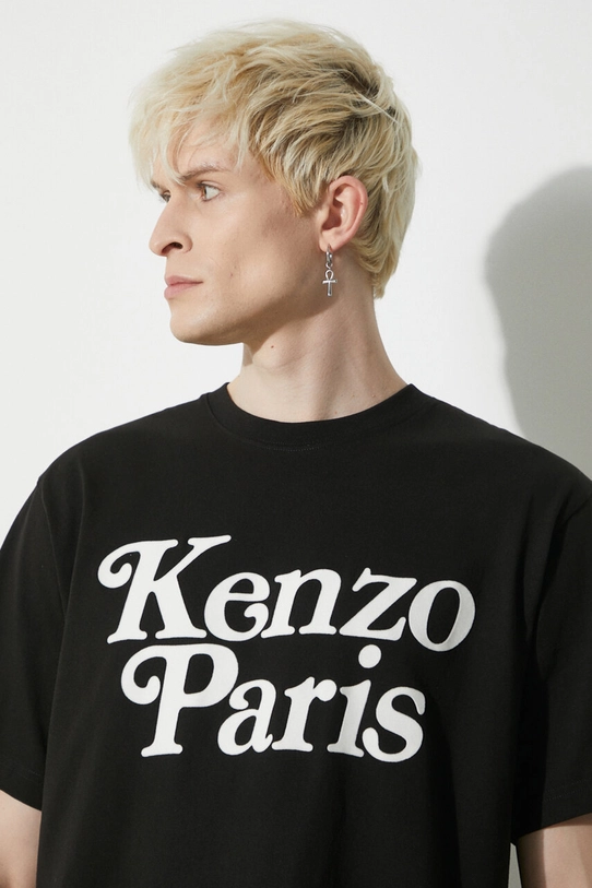 Kenzo t-shirt bawełniany by Verdy FE55TS1914SY.99J czarny