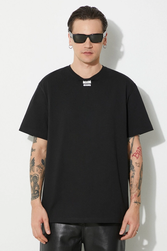 Ader Error t-shirt Langle rilassato nero BN01SSTS0108