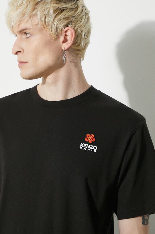 Kenzo cotton t-shirt Boke Crest FC65TS4124SG.99J black