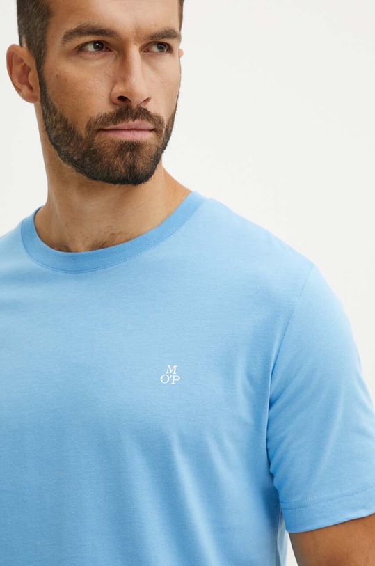 Marc O'Polo tricou din bumbac 424201251054 albastru SS24