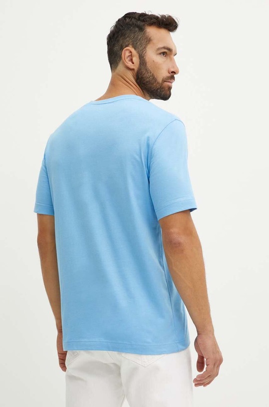 Îmbrăcăminte Marc O'Polo tricou din bumbac 424201251054 albastru