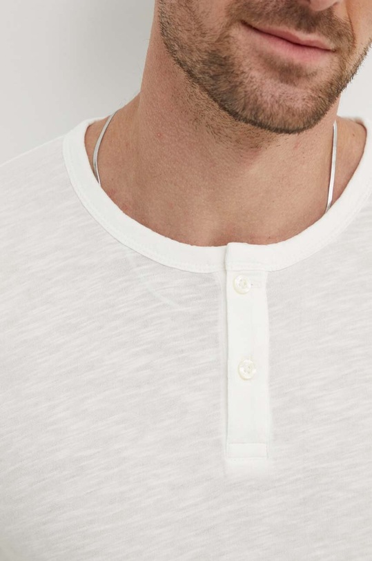 Bavlněné tričko Marc O'Polo 436217651236 bílá