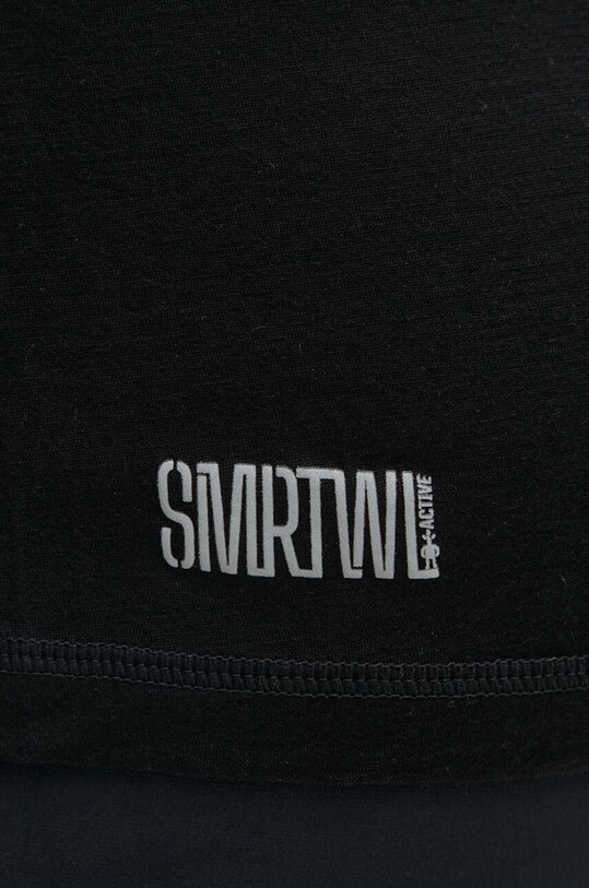 Smartwool t-shirt sportowy Active Ultralite czarny 16544