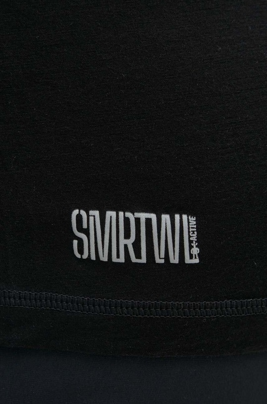 Спортна тениска Smartwool Active Ultralite черен 16544