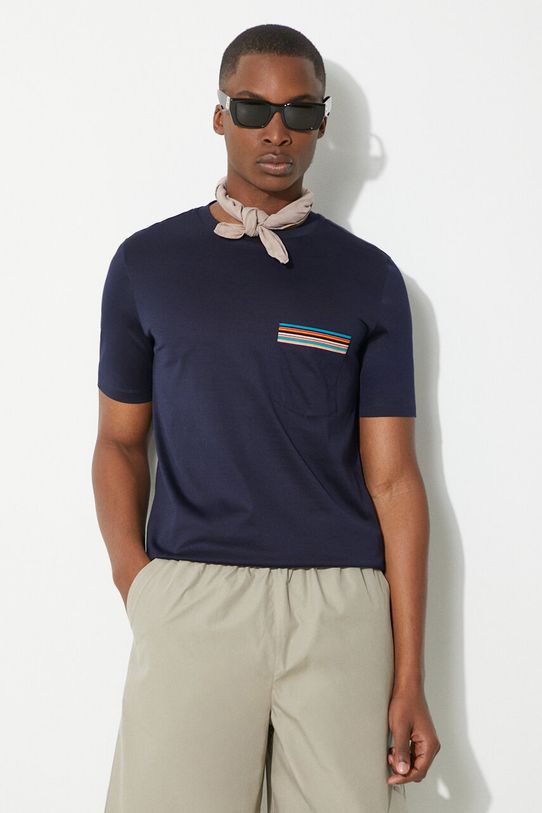 Βαμβακερό μπλουζάκι Paul Smith