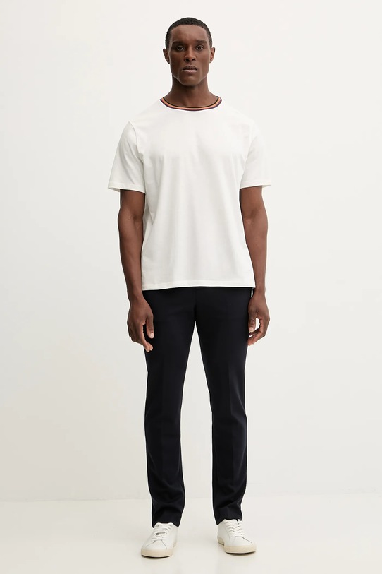 Bavlněné tričko Paul Smith M1R.697PS.H00084 béžová SS25