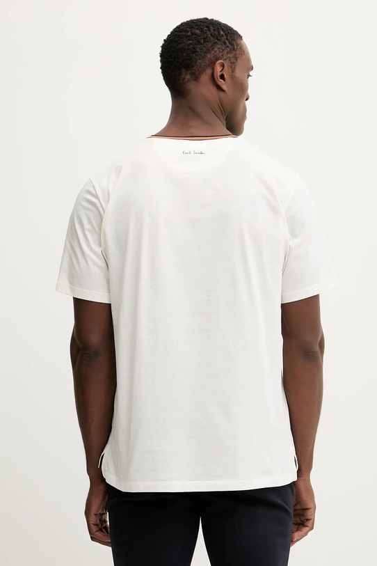 Oblečení Bavlněné tričko Paul Smith M1R.697PS.H00084 béžová