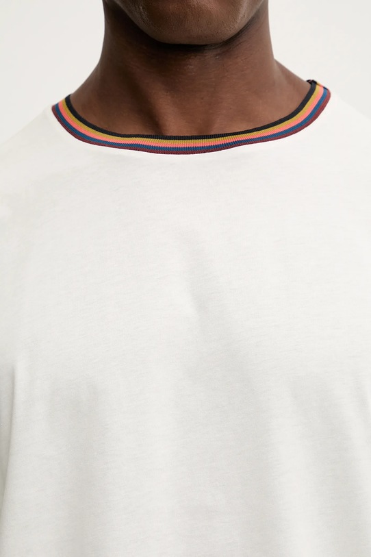 Bavlněné tričko Paul Smith M1R.697PS.H00084 béžová