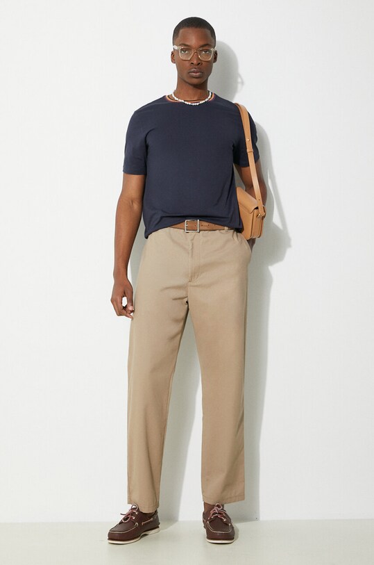 Paul Smith t-shirt bawełniany M1R.697PS.H00084 granatowy SS25