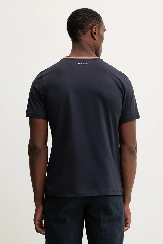 Oblečení Bavlněné tričko Paul Smith M1R.697PS.H00084 námořnická modř