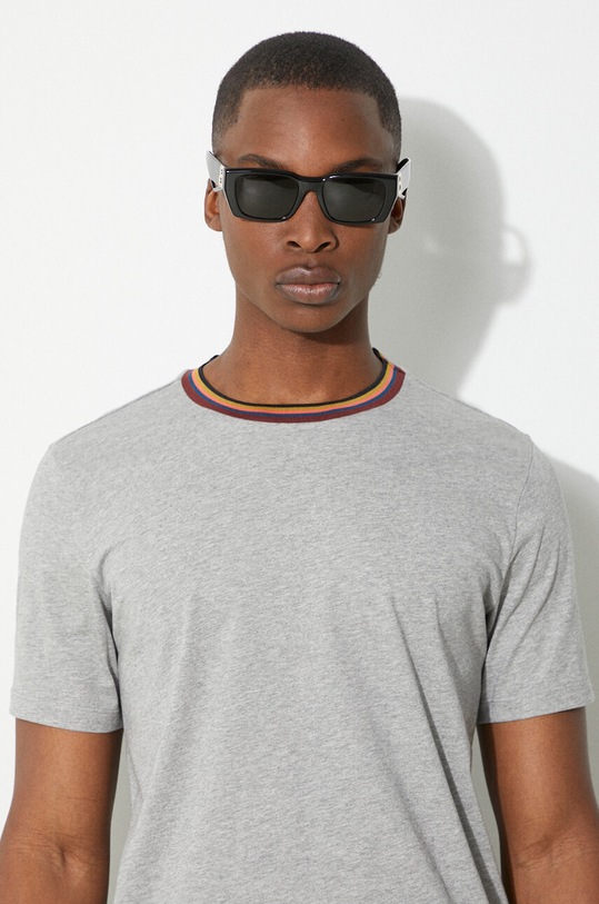 Bavlnené tričko Paul Smith M1R.697PS.H00084 sivá