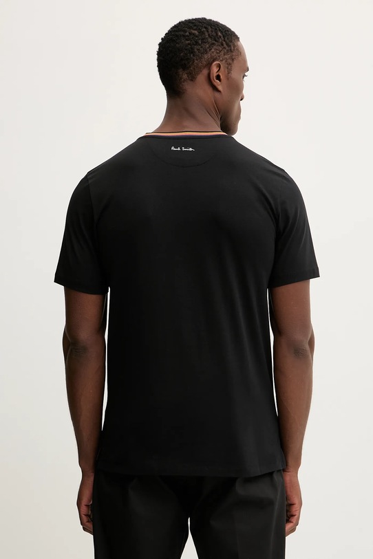 Oblečenie Bavlnené tričko Paul Smith M1R.697PS.H00084 čierna