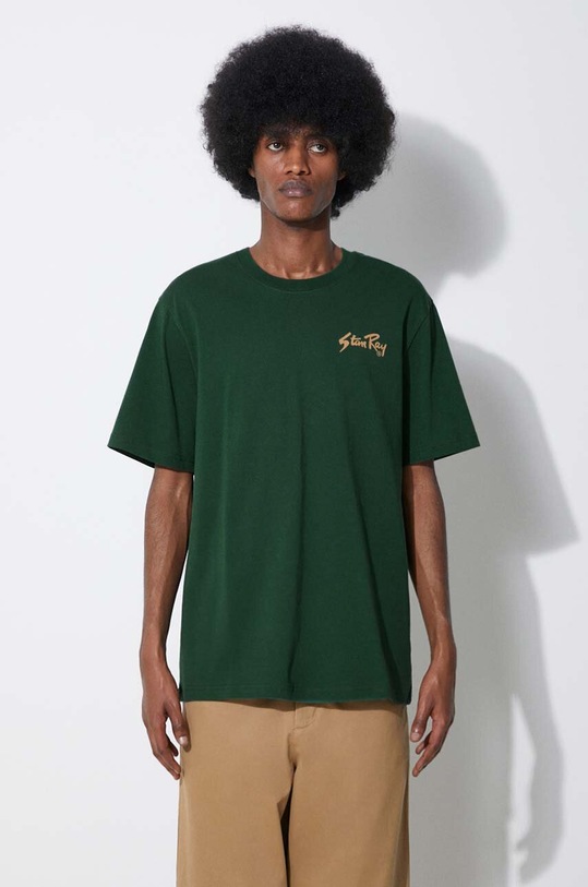 Oblečení Bavlněné tričko Stan Ray Stan Tee SS2400113 zelená