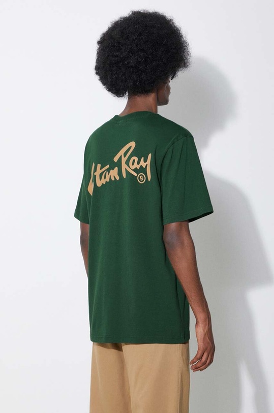 Bavlněné tričko Stan Ray Stan Tee zelená SS2400113