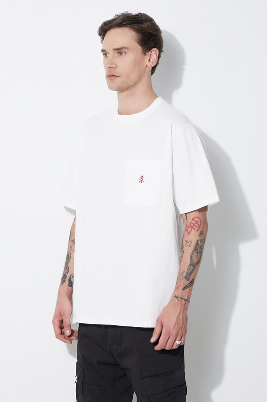 Odzież Gramicci t-shirt bawełniany One Point G304.OGJ biały