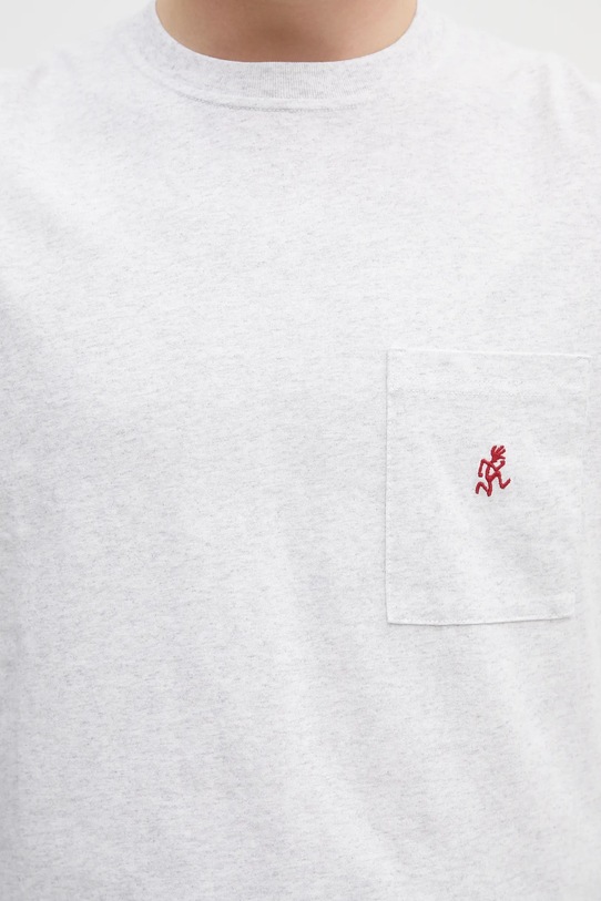 Хлопковая футболка Gramicci One Point серый G304.OGJ