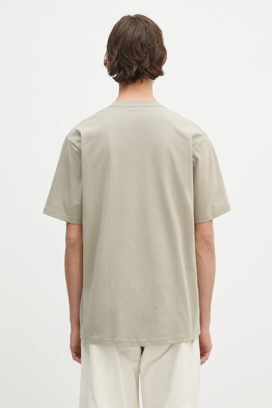 Ρούχα Βαμβακερό μπλουζάκι Gramicci One Point G304.OGJ πράσινο