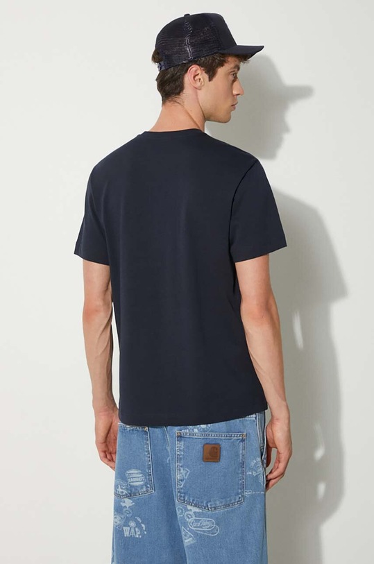 Baracuta tricou din bumbac Logo BRTEE0015 bleumarin SS24