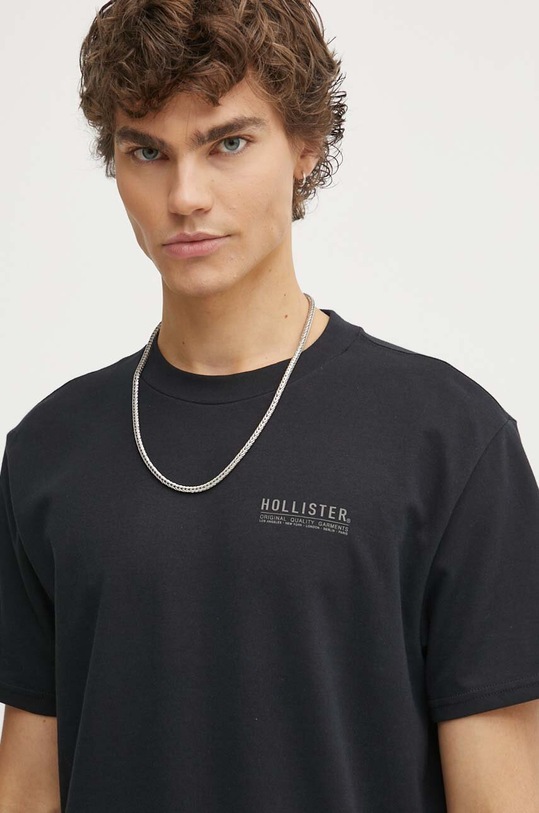 Hollister Co. t-shirt czarny KI323.4123.900