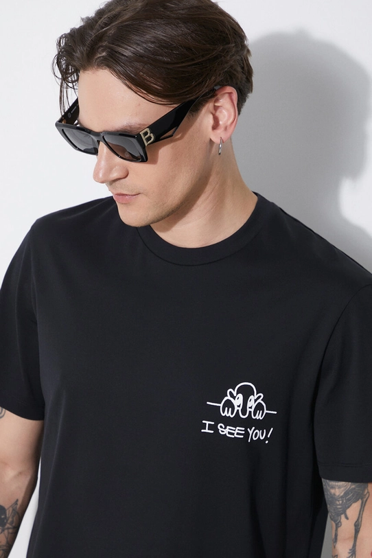 Neil Barrett t-shirt in cotone Slim 