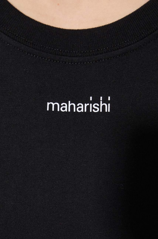 Maharishi t-shirt bawełniany Micro Maharishi 1307.BLACK
