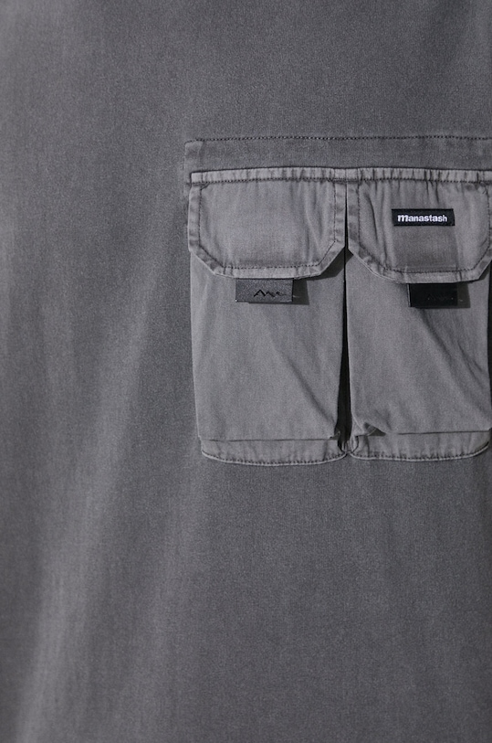 Хлопковая футболка Manastash Disarmed 7924135002