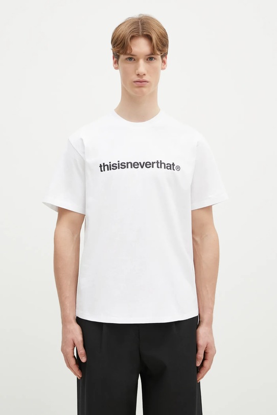 thisisneverthat t-shirt T-Logo Tee rilassato bianco TN240TTSST01