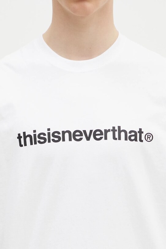thisisneverthat t-shirt T-Logo Tee bianco TN240TTSST01