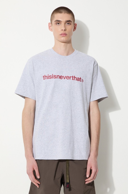 thisisneverthat t-shirt T-Logo Tee rilassato grigio TN240TTSST01