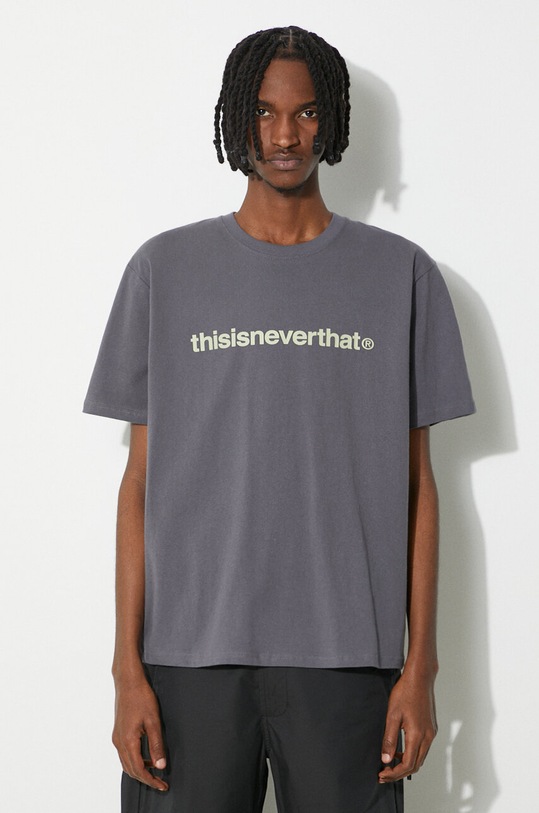 thisisneverthat t-shirt T-Logo Tee pozostałe szary TN240TTSST01