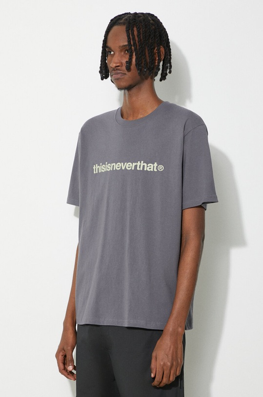thisisneverthat t-shirt T-Logo Tee szary TN240TTSST01