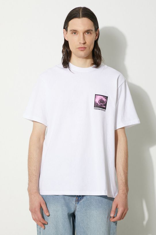 Хлопковая футболка thisisneverthat Permutations Tee