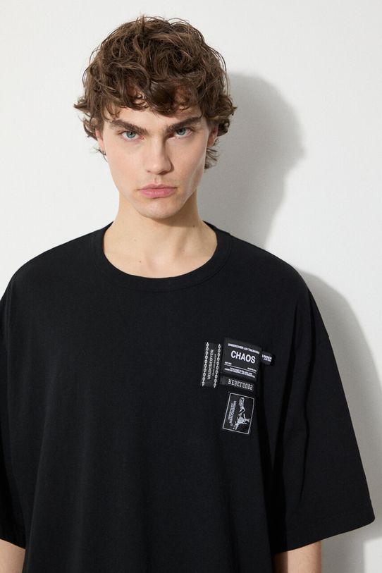 Бавовняна футболка Undercover Tee UC1D4807.4 чорний