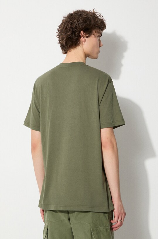 Одежда Хлопковая футболка Filson Ranger Solid FMTEE0001 зелёный