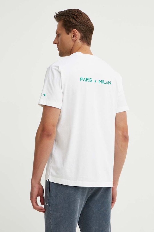 Бавовняна футболка K+LUSHA бежевий KLFORCOTJ010PX