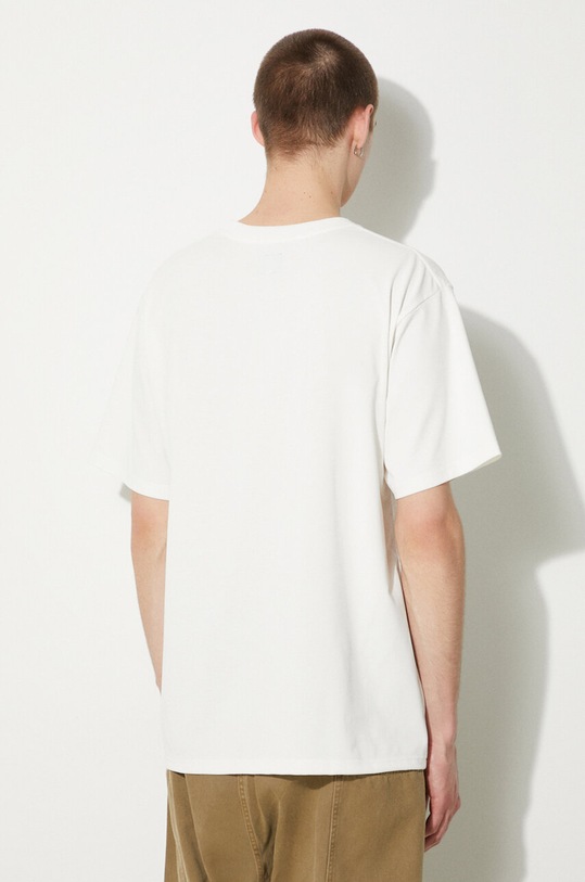 Одежда Футболка Needles S/S Crew Neck Tee OT262 белый