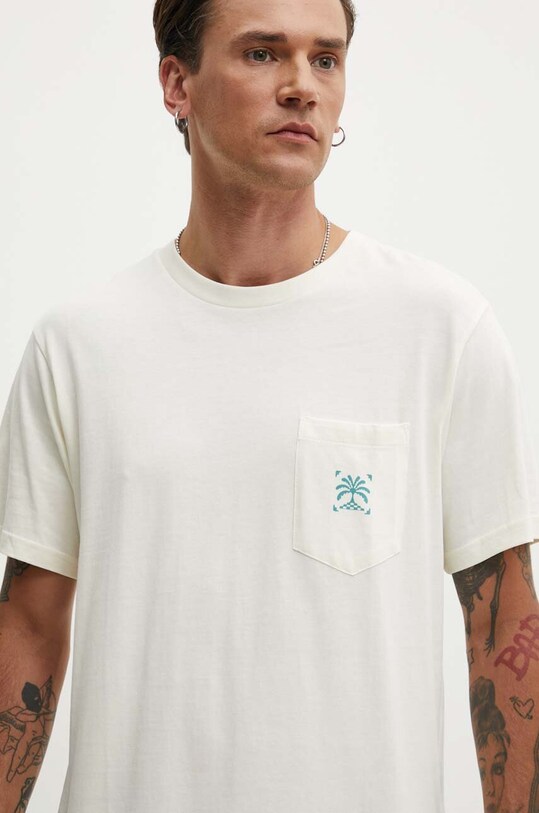 Бавовняна футболка Billabong TROPPO бежевий ABYZT02400