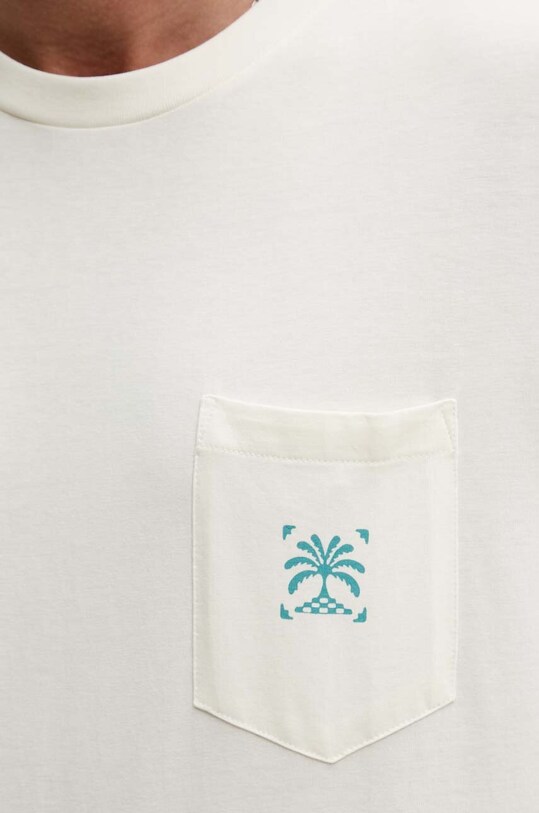 Бавовняна футболка Billabong TROPPO ABYZT02400 бежевий