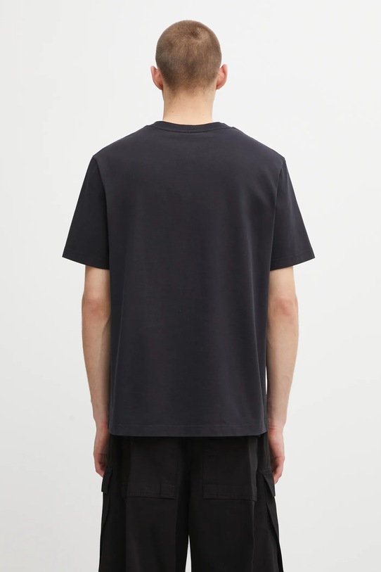 Odzież Maison Kitsuné t-shirt bawełniany Bold Fox Head Patch Comfort Tee Shirt MM00127KJ0118 czarny