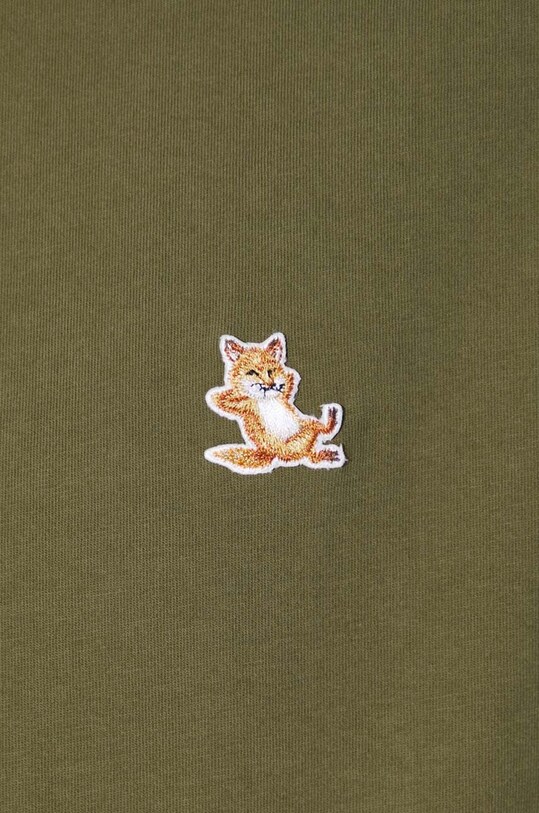 Бавовняна футболка Maison Kitsuné Chillax Fox Patch Regular Tee Shirt LM00110KJ0008