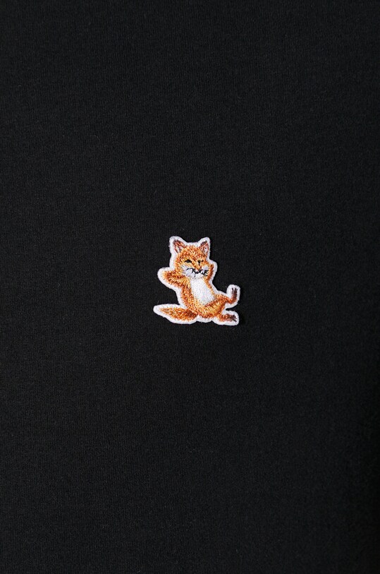 Хлопковая футболка Maison Kitsuné Chillax Fox Patch Regular Tee Shirt LM00110KJ0008